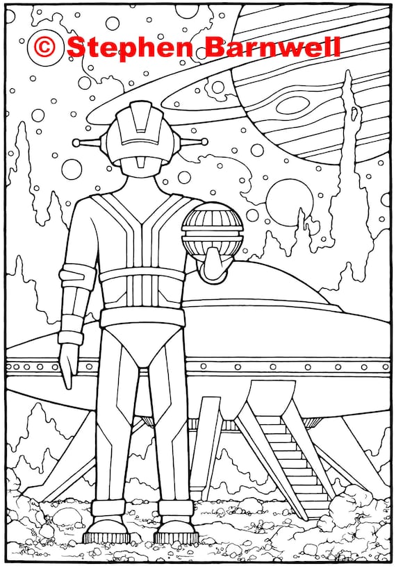 BOB From Monster Vs Aliens Coloring Page : Color Luna