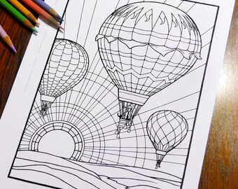 Fantasy Coloring Pages - Digital Download - Coloring Page - Colouring Pages