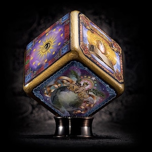 Hexikon - DEUS   (icon, fantasy, fantasy art, sculpture, religious, Christian, Christian art)