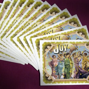 Postkarten Set - JOY - Set mit 12 Postkarten - Pen Pal - Snail Mail