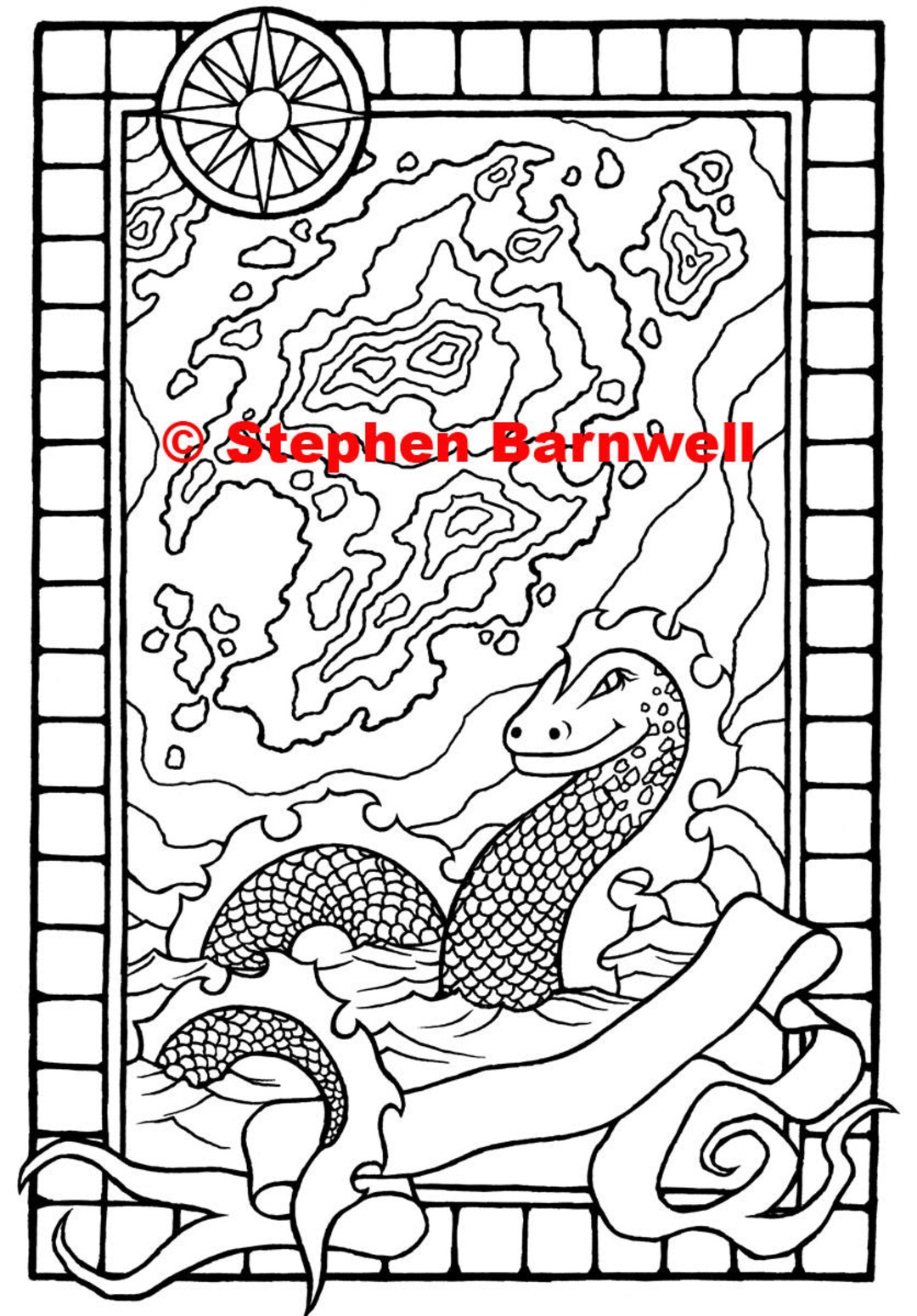 Fantasy Coloring Pages Digital Download Coloring Page - Etsy