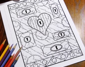 Kolorowanki Fantasy - Pobieranie cyfrowe - Kolorowanka - Kolorowanki