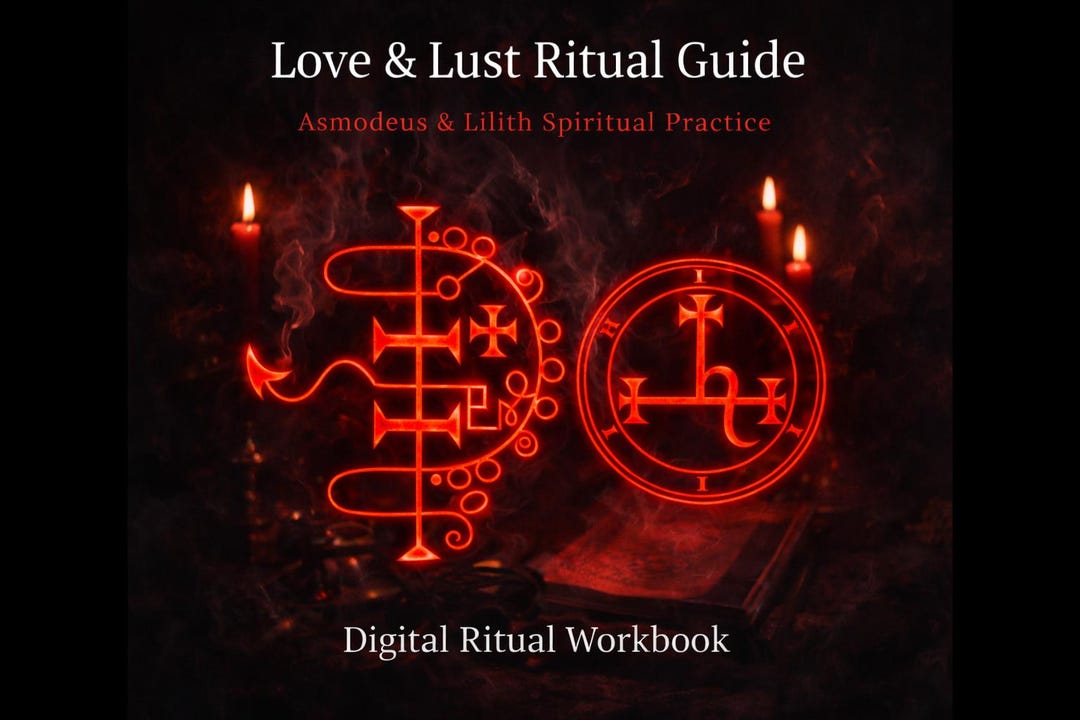 Asmodeus Ritual Love and Lust Ritual Guide | Asmodeus and Lilith Spiritual Practice - Etsy