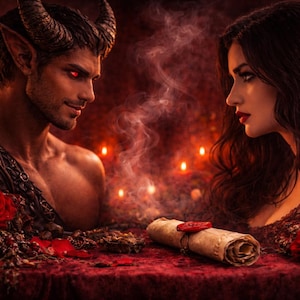 Potężny czar miłości i pożądania: Rytuał Asmodeusza i Lilith