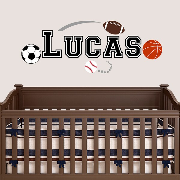 Soccer Wall Decal Etsy