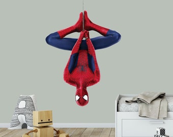Superheld Wandtattoo Kinderzimmer - Spiderman Jungen Aufkleber - Dekor Spielzimmer - Spielzeugkiste Aufkleber - Jungen Schlafzimmer Dekoration - Spielzimmer Aufkleber
