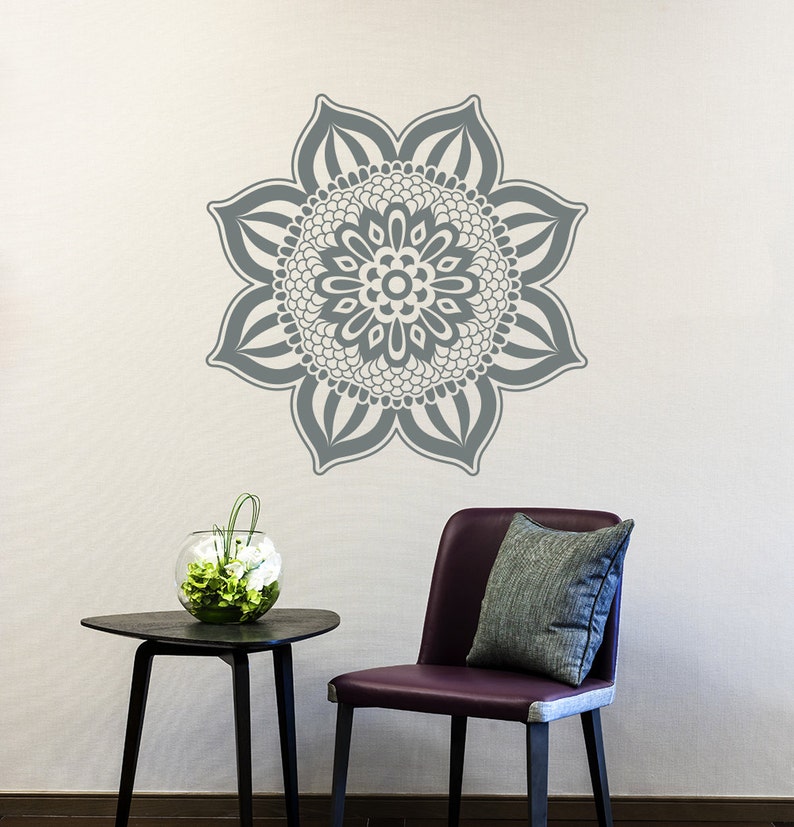 Wall Decals Egypt Egyptian Culture Patterns Flora Flower Ancient Eastern Art Bedroom Living Any Room Vinyl Sticker Home Decor Mural ML152