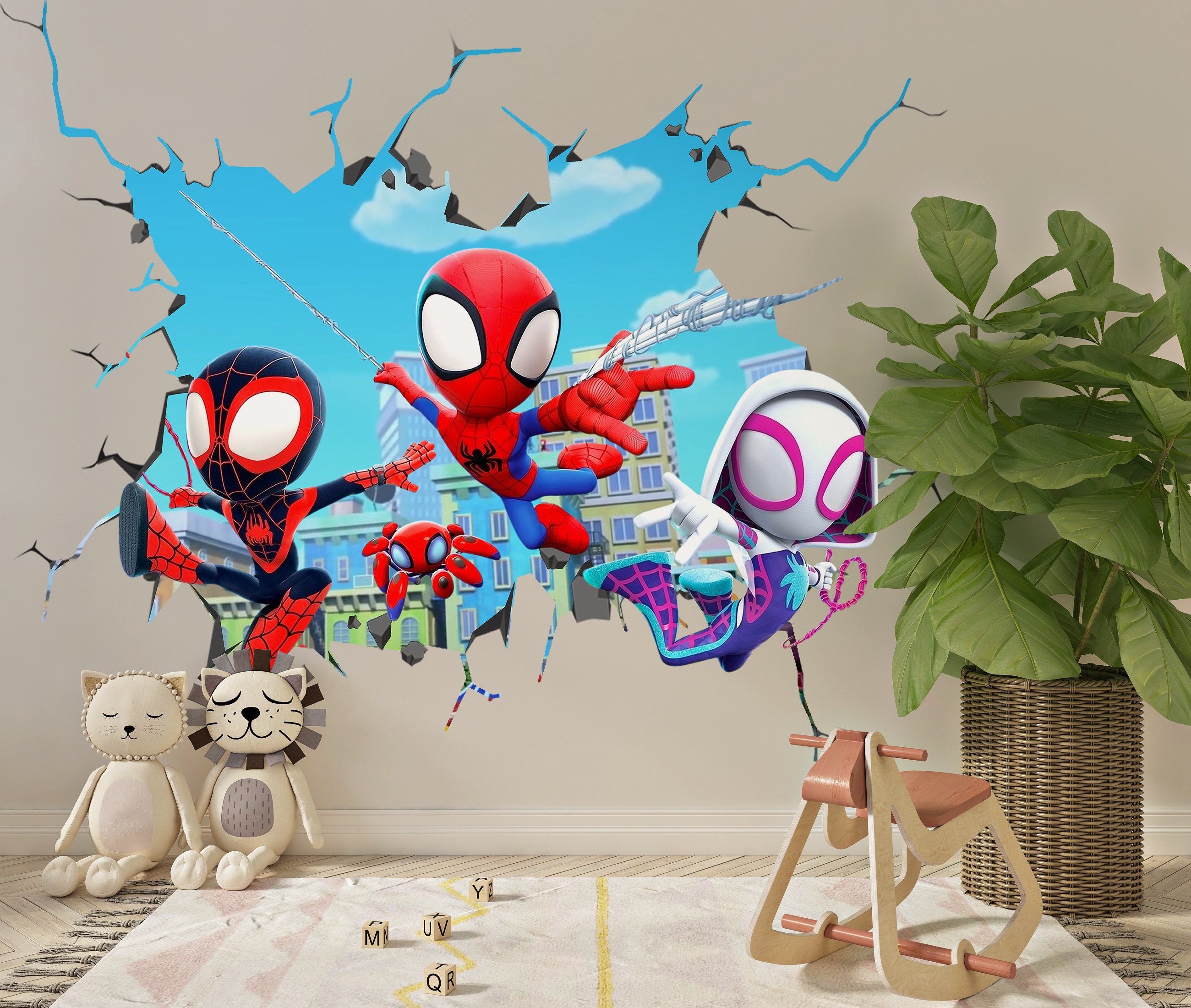 Adesivi Spiderman A 6,80 € | > Stickers E Decorazioni Murali Adesivi Spiderman - Foto 9
