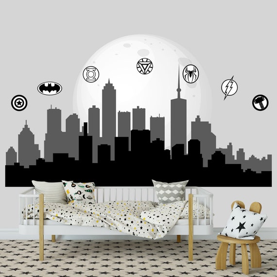 Superhero Wall Decals South Africa Wall Design Ideas