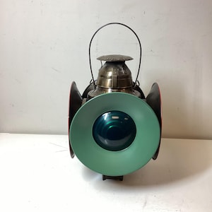 Handlan St Louis Antique Railroad Lantern - Etsy