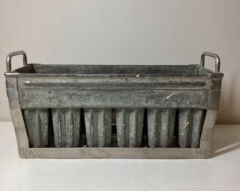 Vintage Joe Lowe Metal Popsicle Industrial Twin Pop Mold