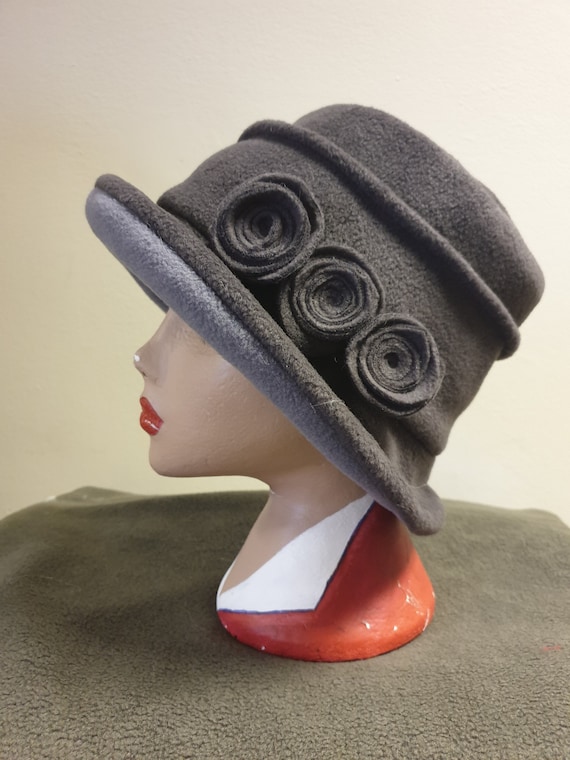 Ladies cheap grey hat