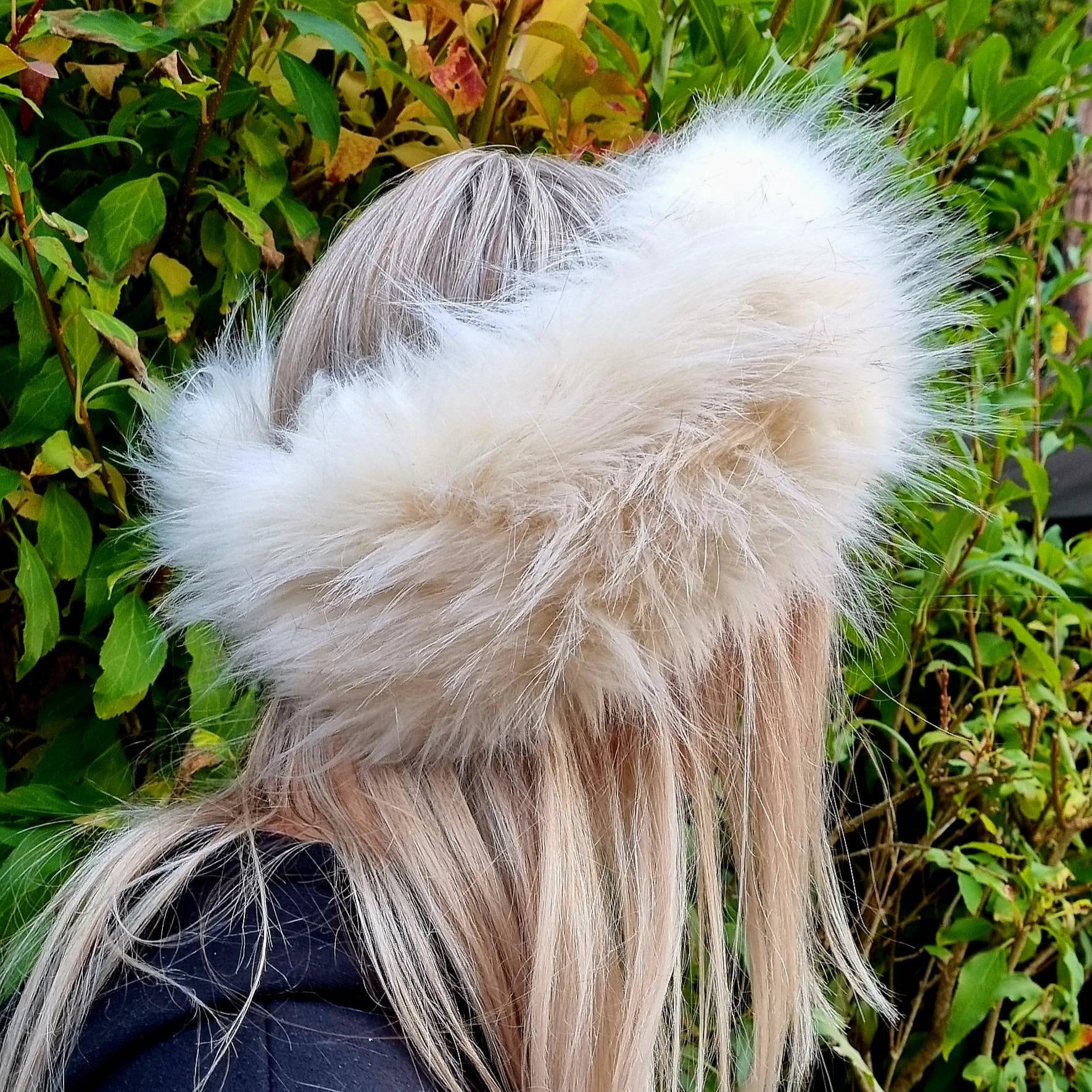 Luxury faux fur headband Luxury faux fur headband