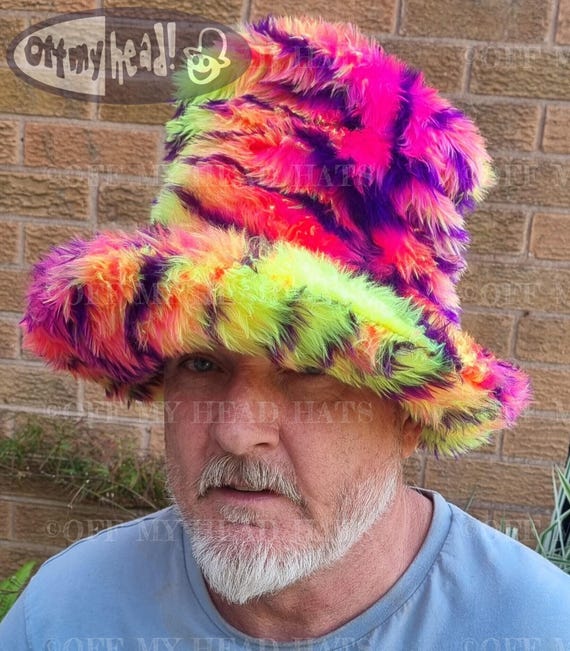 Mink hat  ? colorful Mink fur hat with fox trim in red main image 3