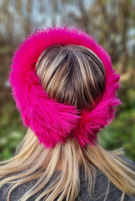 MINK HAIR TIE LAVENDER FROST MINK HAIR TIE LAVENDER FROST
