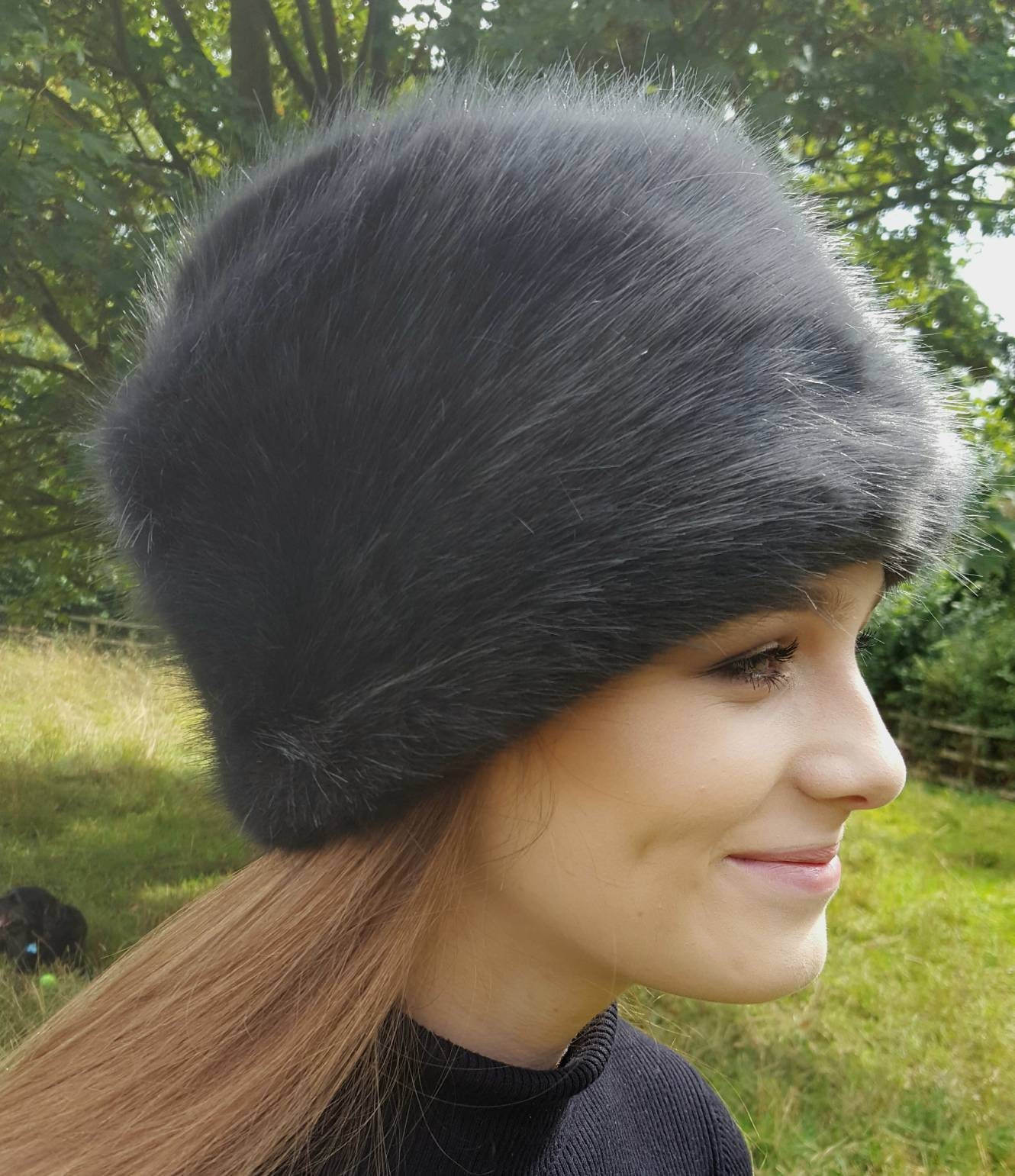 Cossack faux shop fur hat