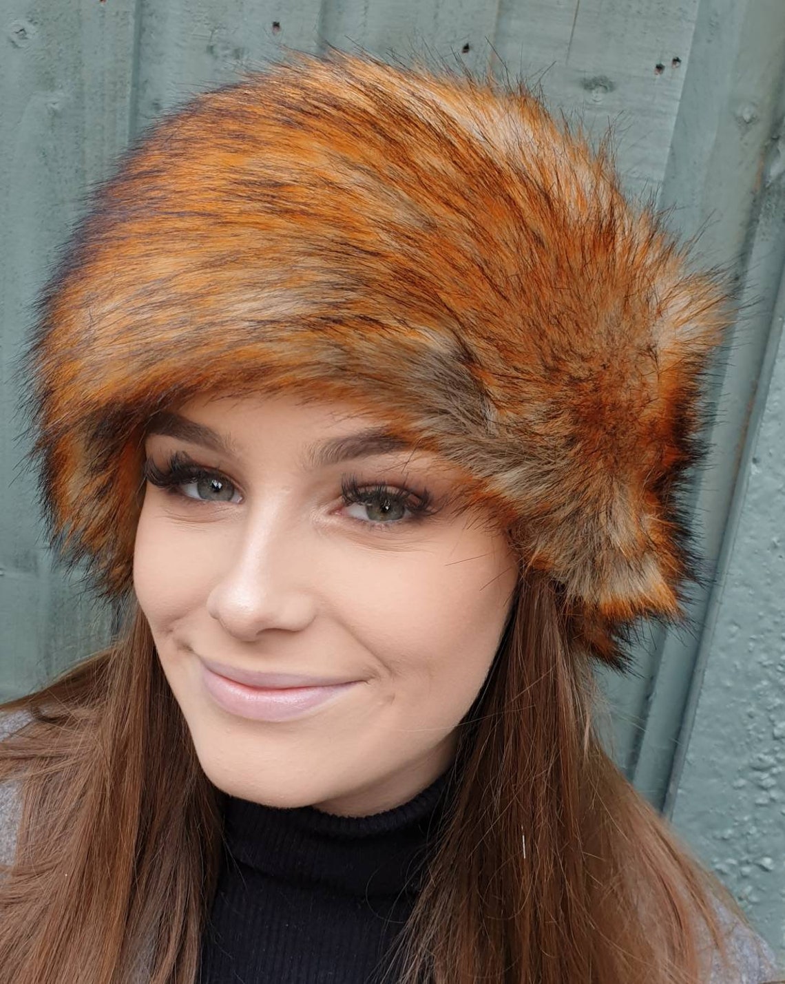 Long Faux Fox Fur Headband / Neckwarmer / Earwarmer Handmade - Etsy Canada