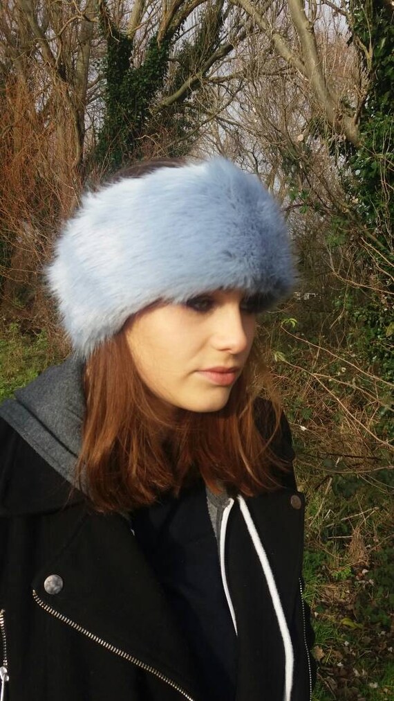 baby fur headband