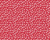 Flea Market Red Star Flowers Floral Lori Holt Riley Blake Fabric