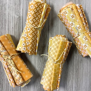 Scrappy 1/16th Bundle of 10 Yellow Prints