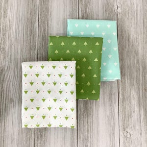 Christmas Fat Quarter Bundle of 3 Holiday Moda Prints