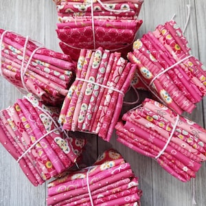 Paquete de 10 láminas de retazos rosa oscuro de 1/8 de pulgada.