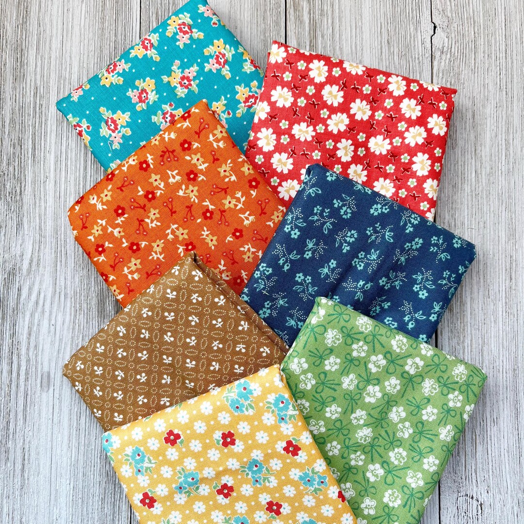 Farmer's Daughter Fat Quarter Bundle of 7 by Lori Holt of Riley Blake ...