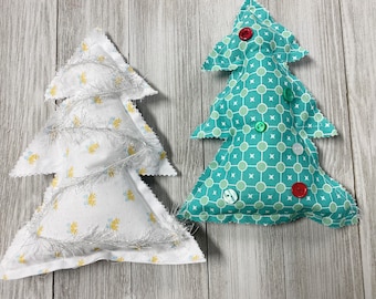 Easy Sew Christmas Tree Kit Learn To Sew Pattern Beginner Sewing Fabric Craft Boys Girls