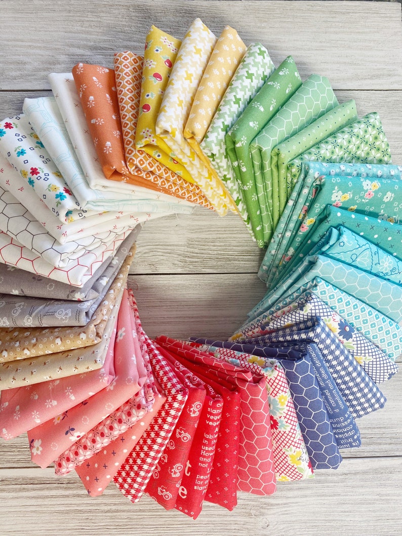 Download Farm Girl Vintage 40 Fat Quarter Bundle by Lori Holt Riley ...