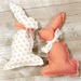 Easy Sew Bunny Kit Learn To Sew Pattern Beginner Sewing Fabric Craft