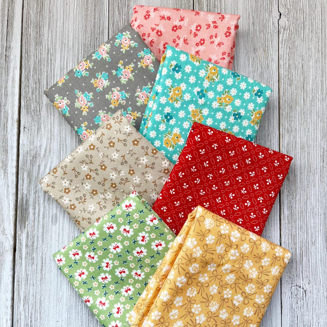 Farmer's Daughter Fat Quarter Bundle of 7 by Lori Holt of Riley Blake ...