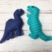 Easy Sew Dinosaur Kit Learn To Sew Pattern Beginner Sewing Fabric Craft Boys Girls T-Rex Tyrannosaurus Brontosaurus