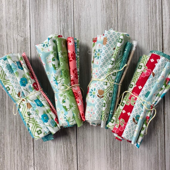 Granny Chic Scrappy 1/16 Yard Bundle of 10 Lori Holt Riley Blake