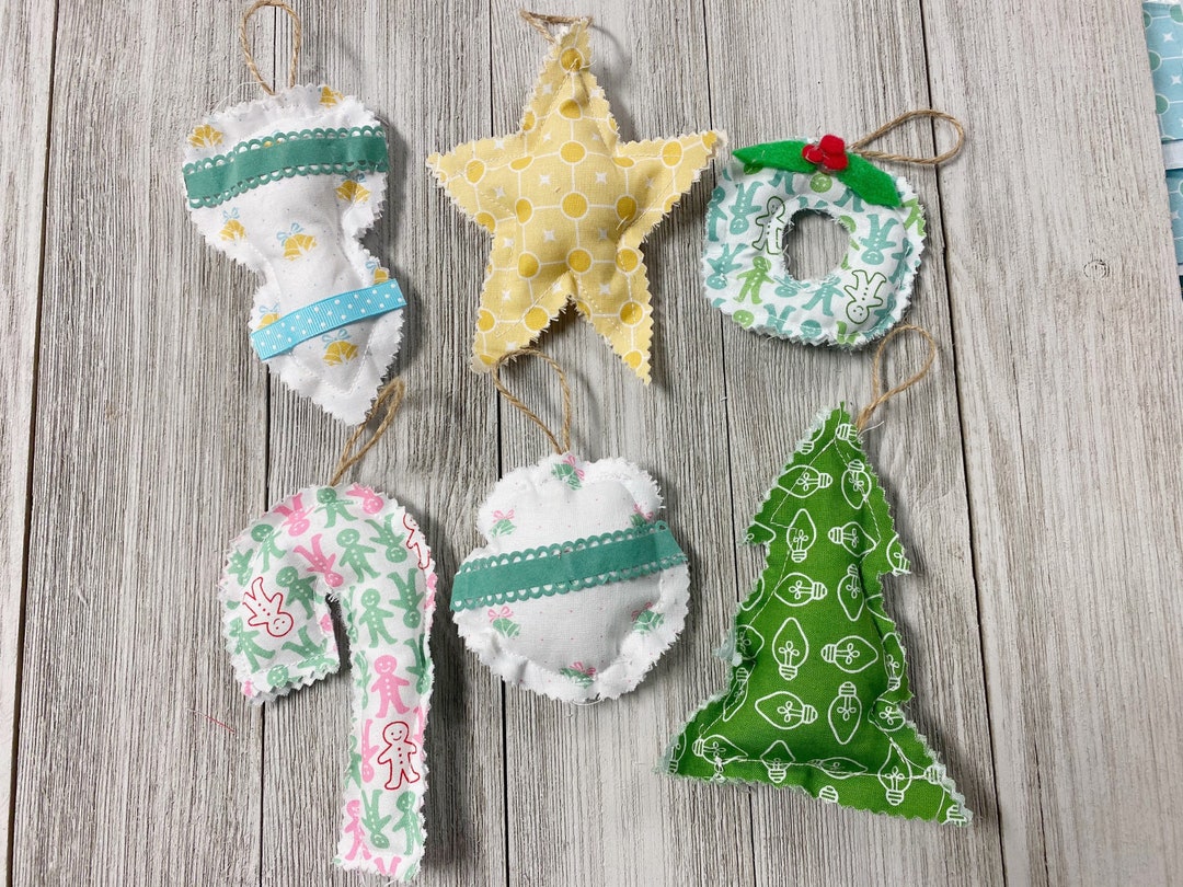Learn to Sew Christmas Ornament Kit Style B Etsy