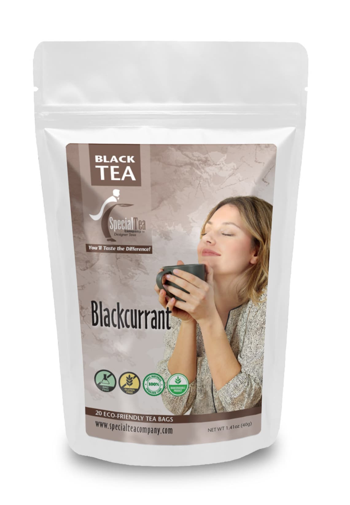 Blackcurrant Black Tea 20 Tea Bags Etsy UK