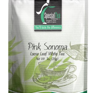 3 oz. Pink Sonoma Loose White Tea
