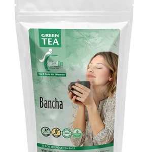 Bancha Green Tea, 20 Bags image 2