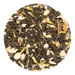 Shanghai Jasmine Green Tea with Lychee Flavor Pyramid 15 Sachets