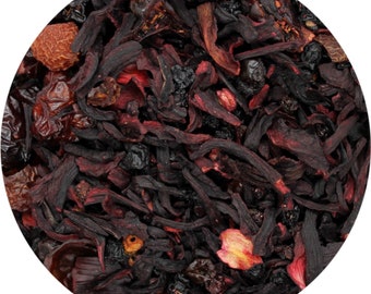 Summer Berries Gourmet Iced Tea Premium Loose Leaf Herbal Tea
