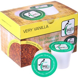 Rooibos Tea Pod with Vanilla Flavor (Pack of 10)