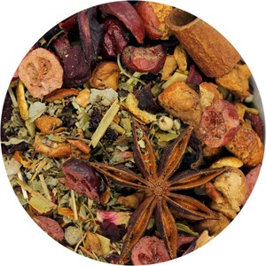 1 oz. Winter Solstice Loose Leaf Herbal Tea