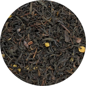 Thé noir au chocolat en feuilles avec saveur d&#39;amande, 16 oz