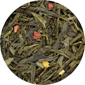 Himbeer Orange Sencha Gourmet Grüner Tee x 20 Teebeutel