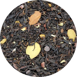 « J » aux amandes : thé noir glacé : 1 gallon