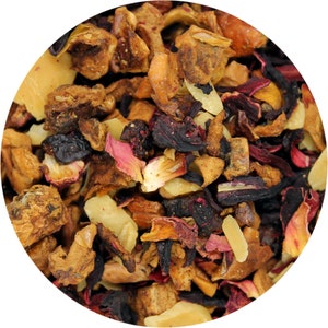 Cherry Pomegranate SUPER FRUIT Tea Blend, 8 oz. Loose Leaf