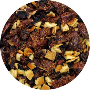1 oz. Cranberry Orange Gourmet Loose Rooibos Tea