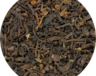 16 oz. Chocolate Mint Fusion Pu'erh Loose Tea