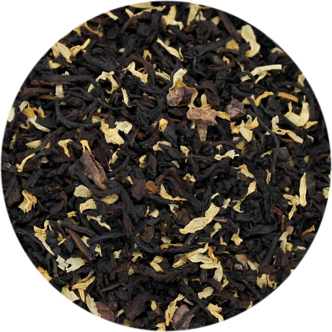 Swiss Tea Rbands Special Tea Swiss Hot Chocolate Loose Leaf Black Tea, Pyramid 15 ...