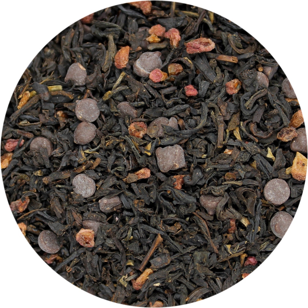 Chocolate Raspberry Tea Bags Chocolate Raspberry Black Tea, Single Serve Pod (pack of 10) - Etsy