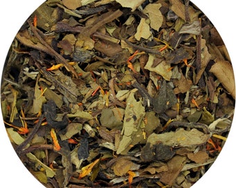 1 oz. White Champagne Raspberry Loose Tea Sampler